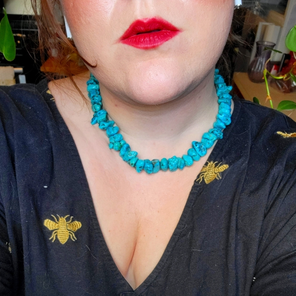 Handmade Turquoise Choker
